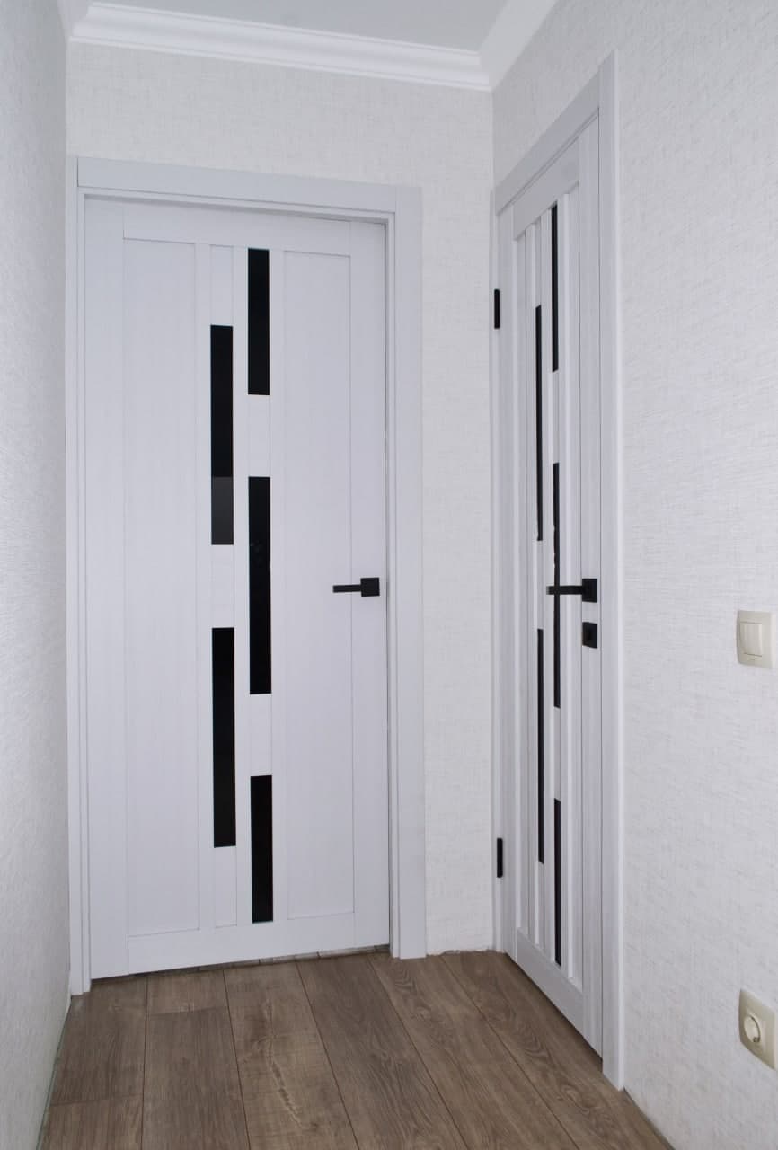 Монтаж 5 дверей Optima Porte